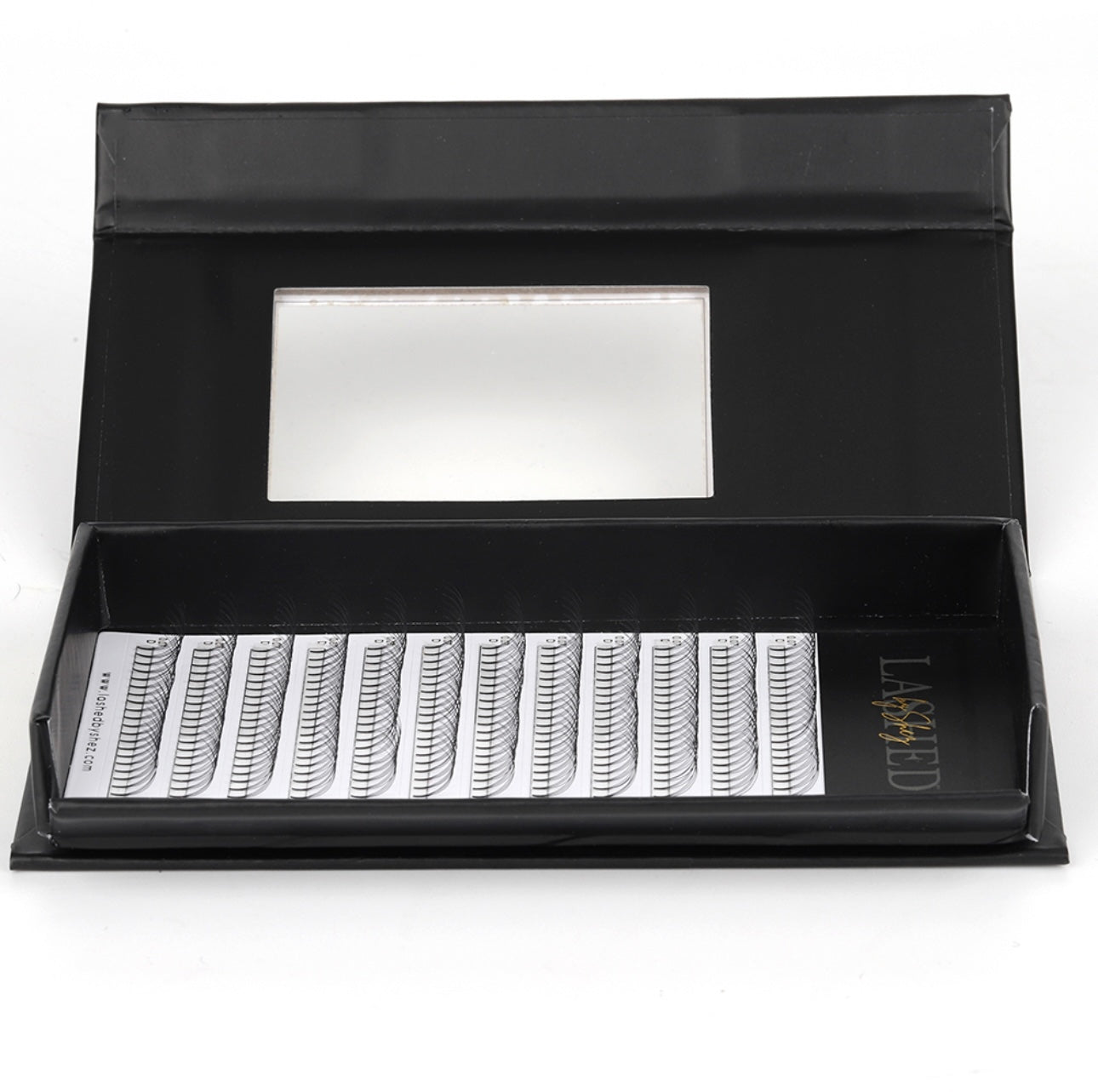 3D Premade Fans - Short Stem - D Curl - 0.07