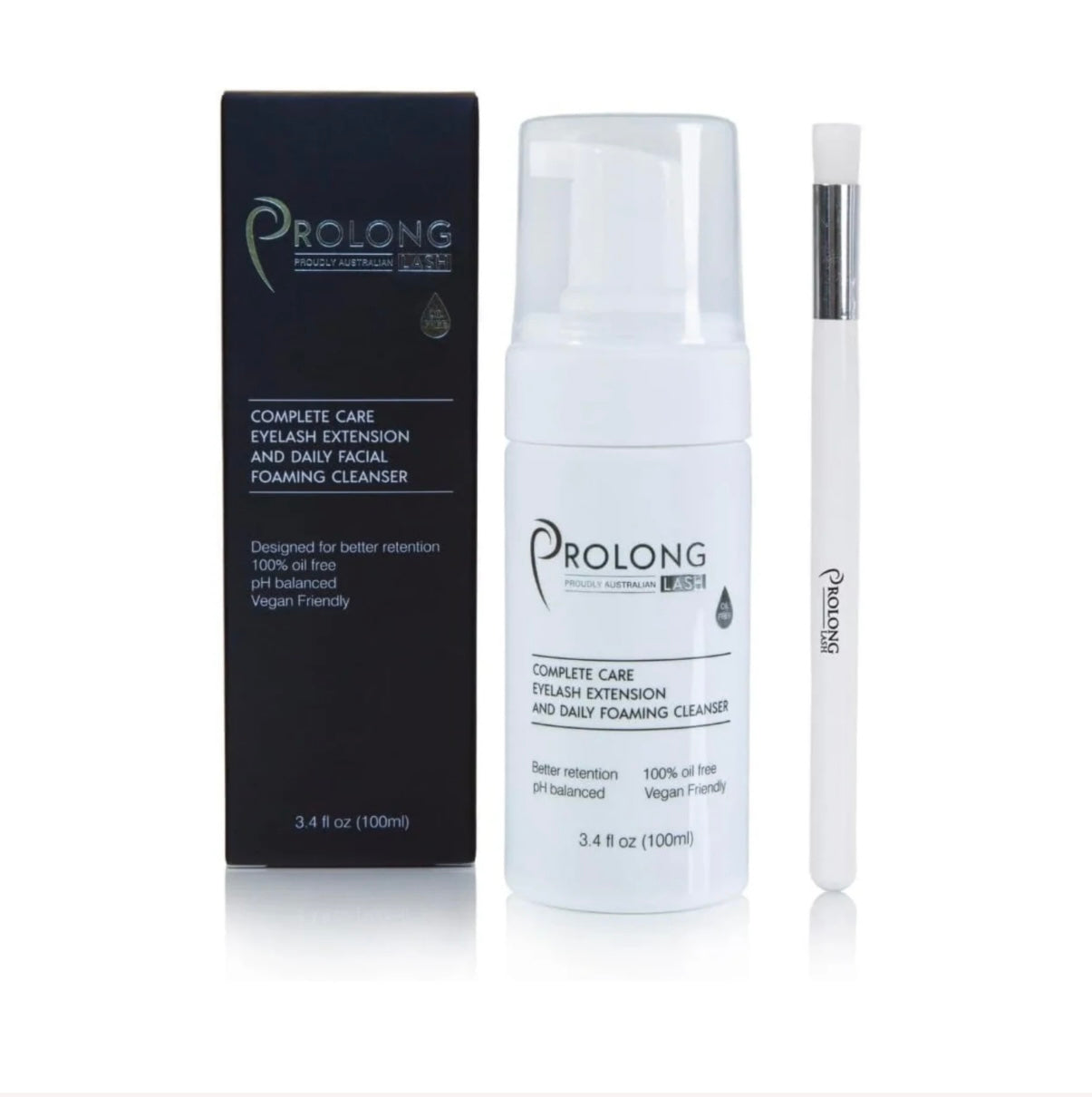 Prolong Lash Cleanser 100ml & Brush