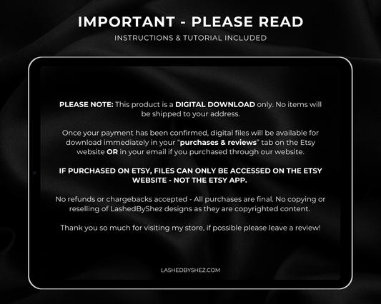 Eyelash Extensions Client Consent Forms - Canva Template