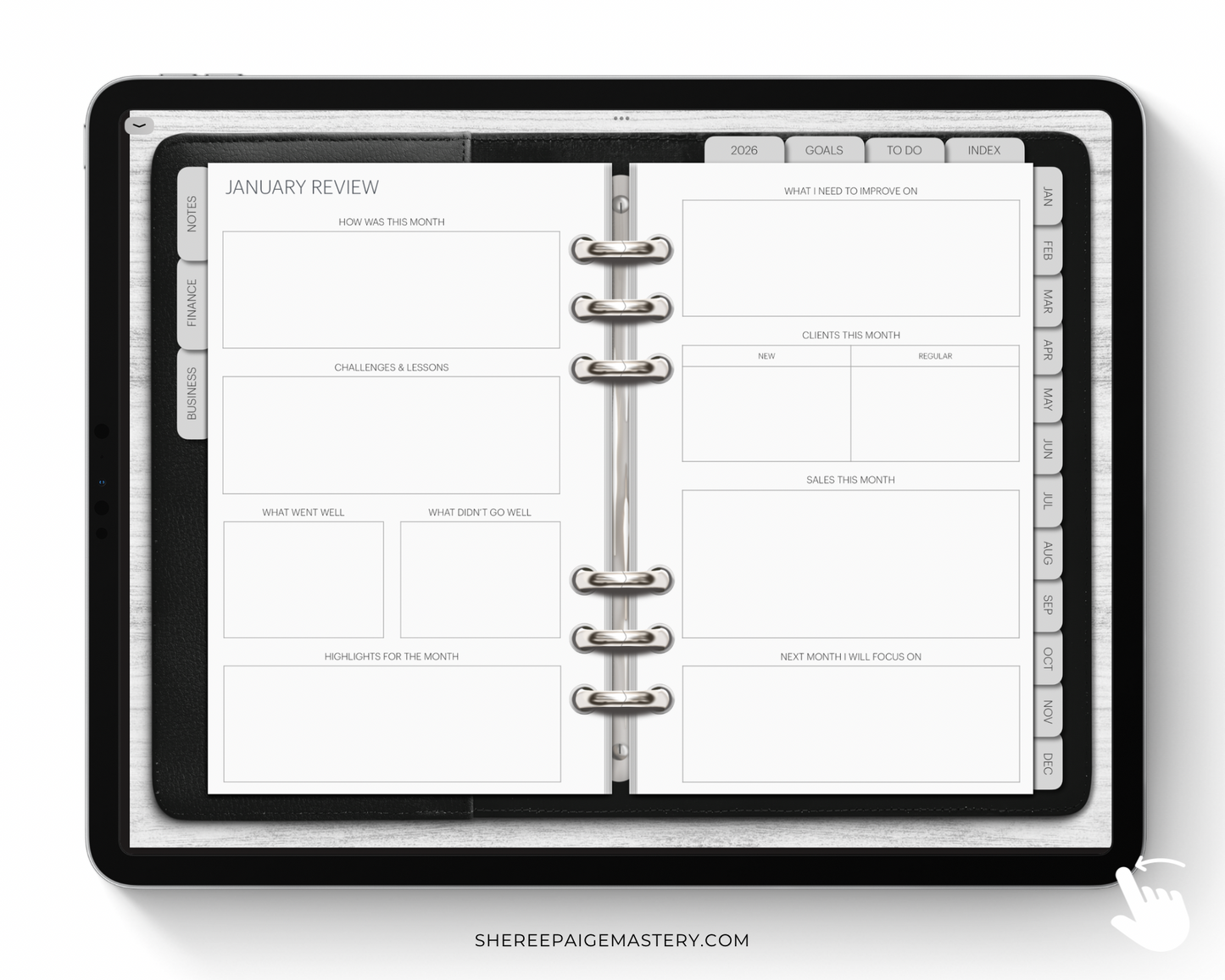 2026 Beauty Business Planner - Digital
