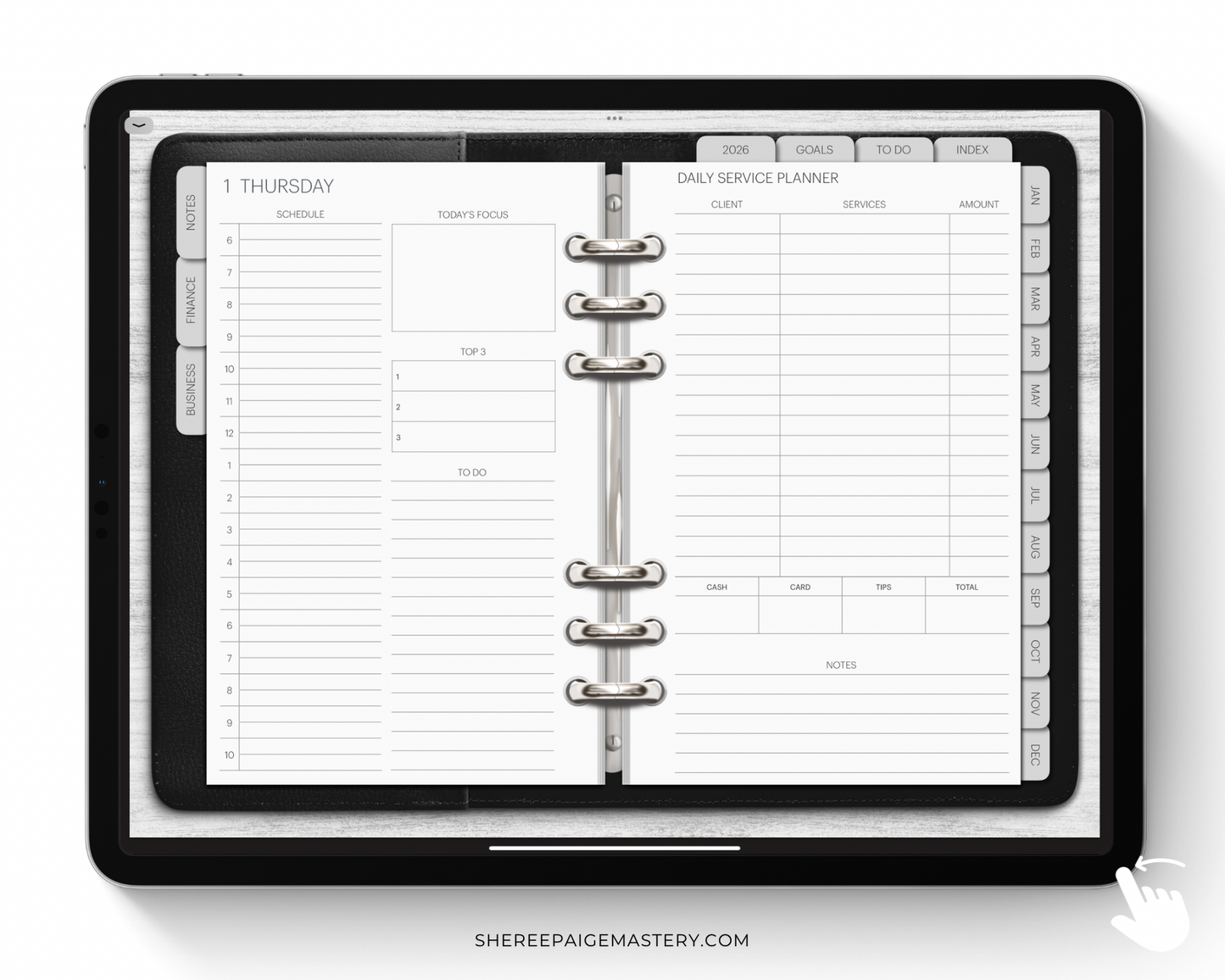 2026 Beauty Business Planner - Digital