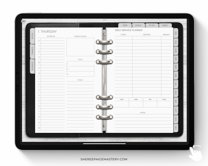 2026 Beauty Business Planner - Digital