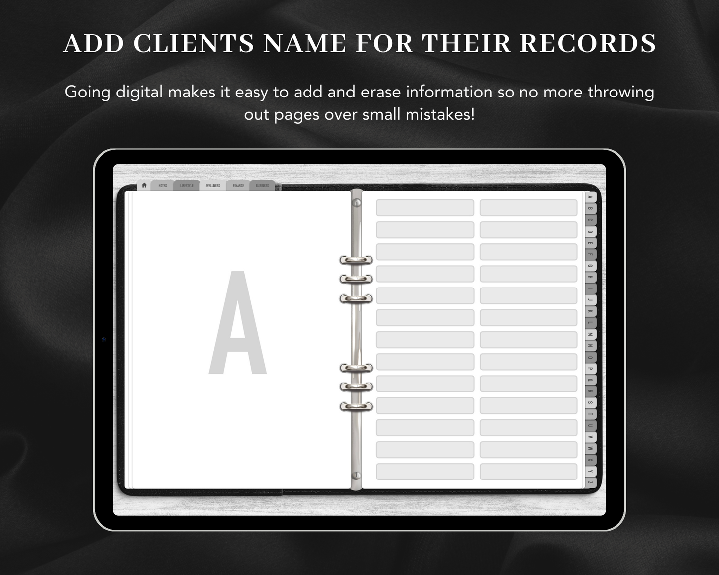 Ultimate PMU Client Record Book - Digital