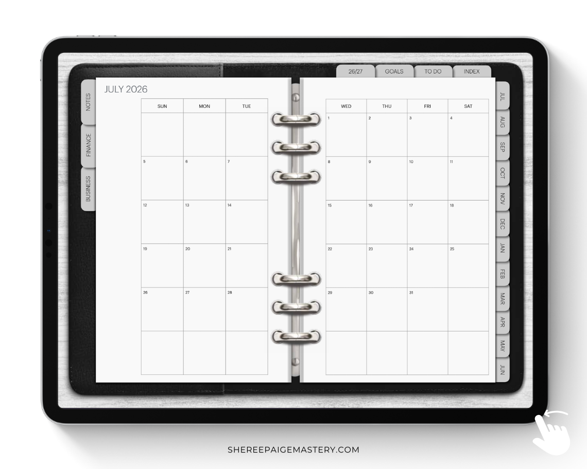 2026/2027 Beauty Business Planner - Digital