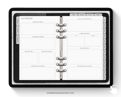 2026/2027 Beauty Business Planner - Digital