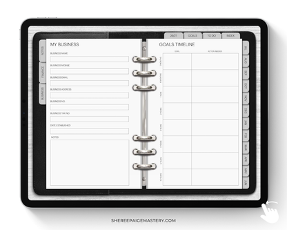 2026/2027 Beauty Business Planner - Digital