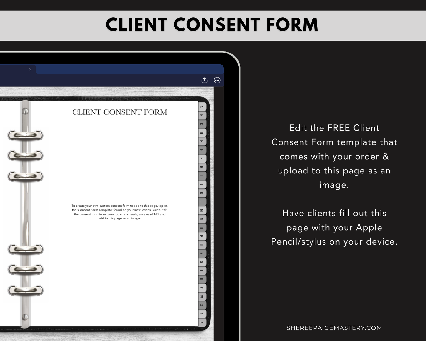 Ultimate Lash Extension Client Record Book - Digital