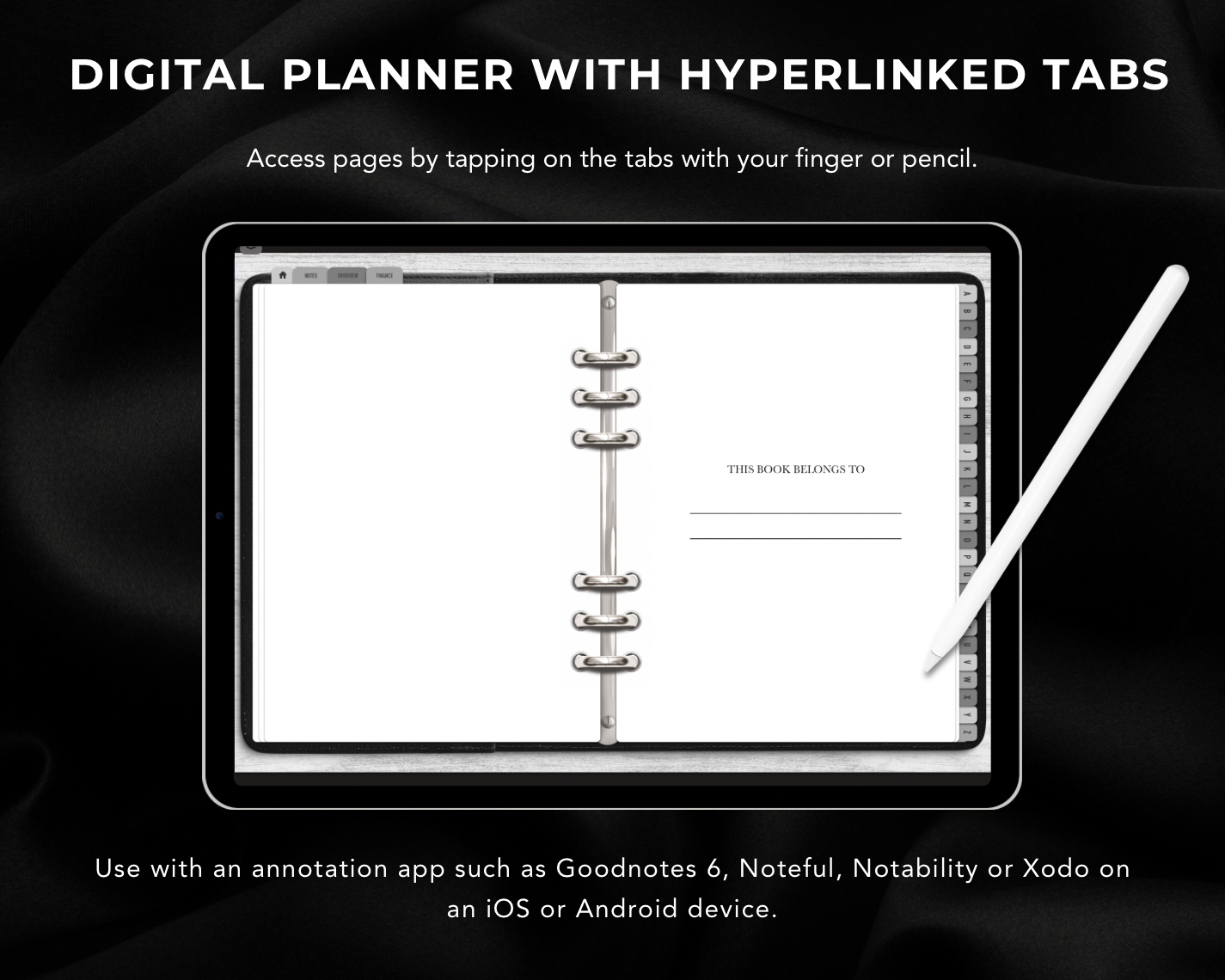 Hair Stylist Client Record Book - Digital