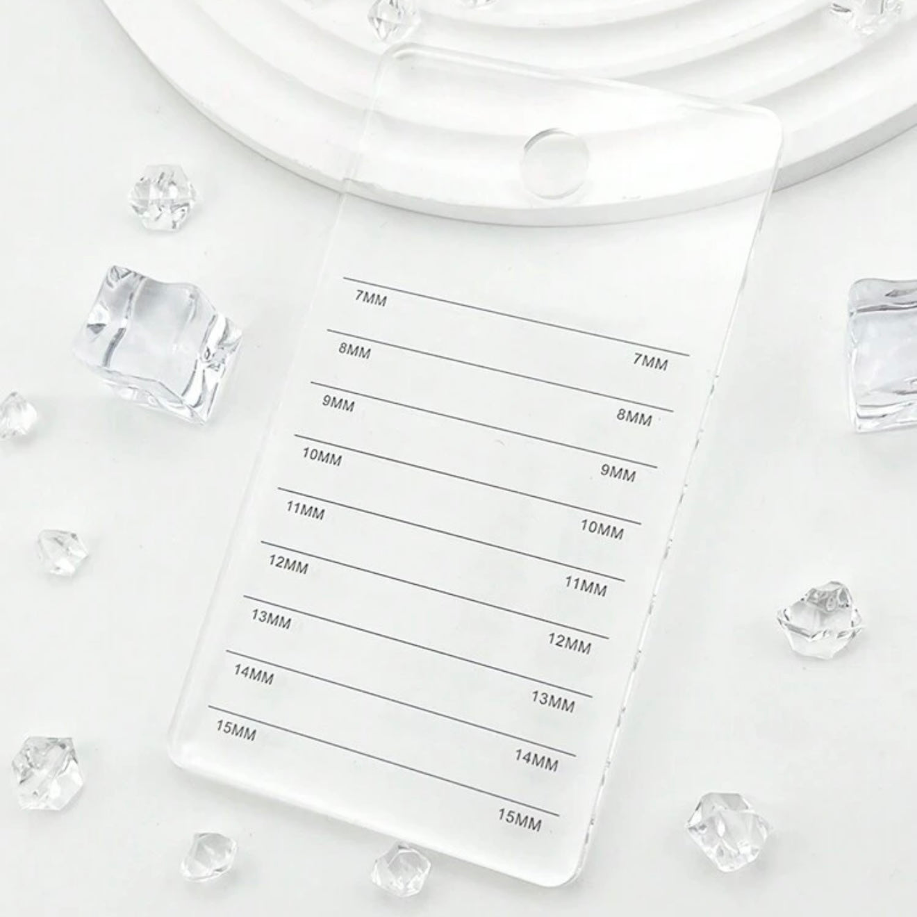 Clear Acrylic Lash Tile